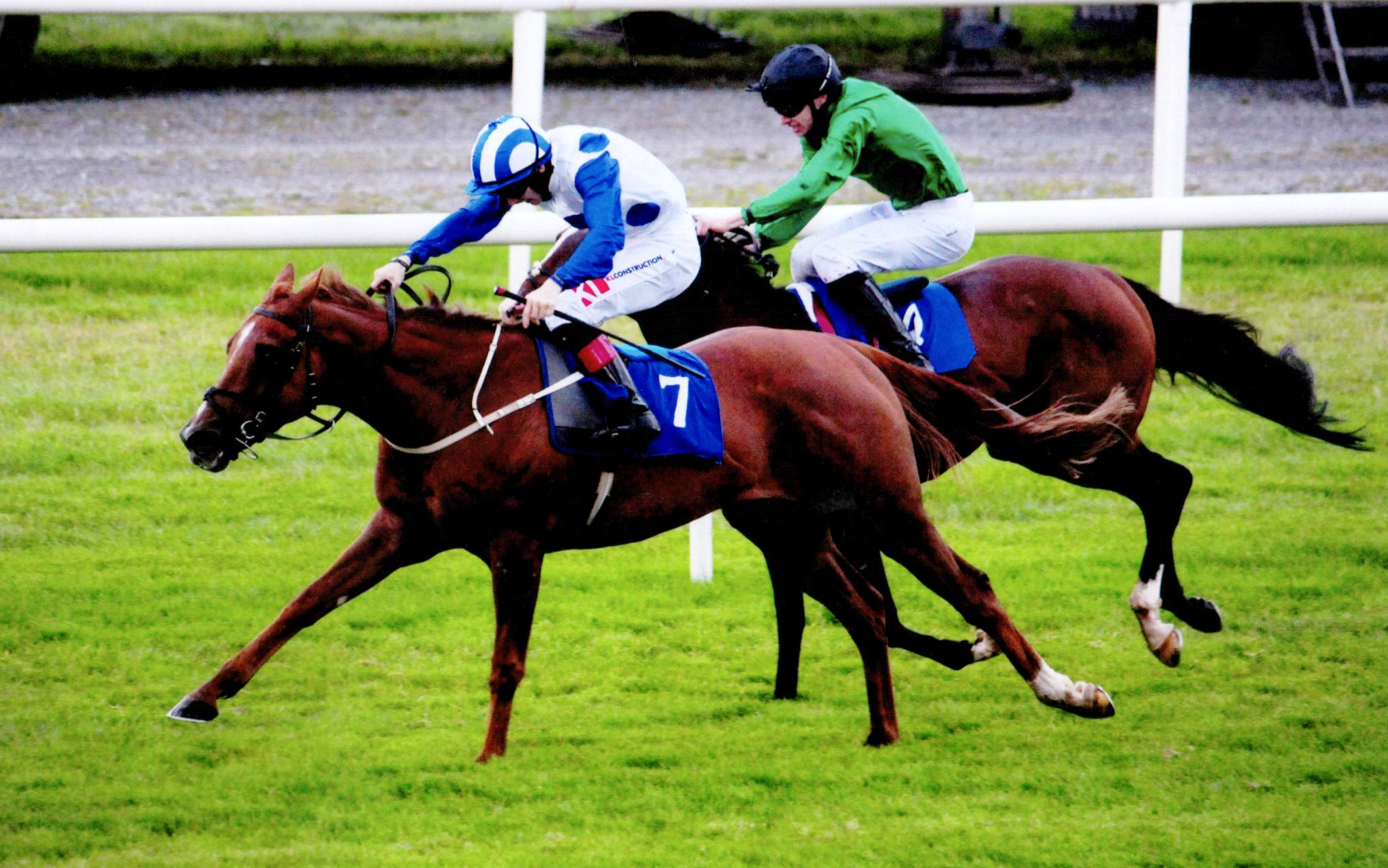 SCORCHED EARTH is pushed home by Colin Keane over 1m2f at Roscommon, 19th August 2019