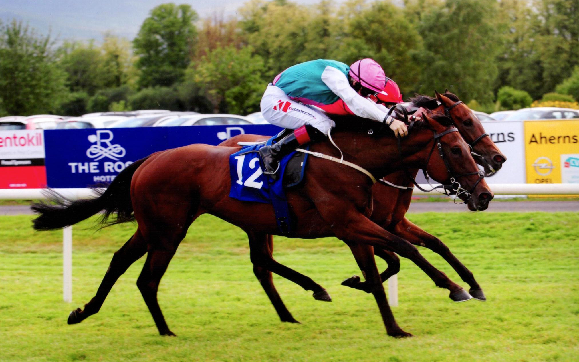 VIADERA lands the Cairn Rouge Listed Stakes (1m) by just a short head at Killarney, 17th July 2019