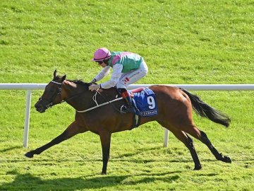 QUADRUPLE romps home over 7f on Derby weekend at The Curragh, 27th June '25 (Healy Racing). 